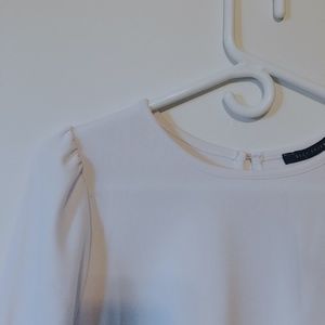 Suzy Shier White Blouse